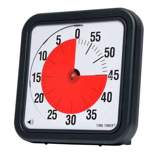 Grosser TimeTimer 30x30 Timer in groß 30xm